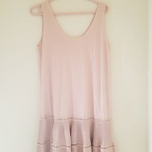 Tard: Pink Frilly Tank Dress
